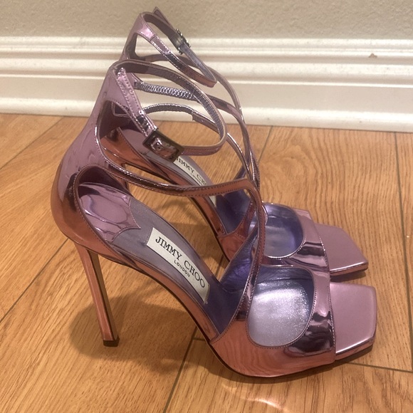 JIMMY CHOO AZIA 110 STRAPPY HEELS - NIB - Picture 10 of 12